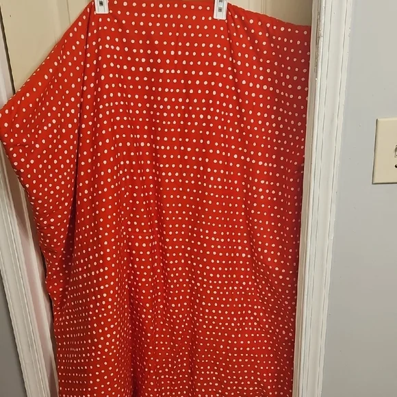 Red Polka Dot Kids Blanket with Animal character Print - Picture 2 of 8